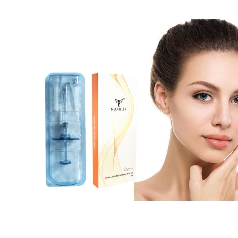 Hyaluronsäure-Gesichtsfiller 24mgml Konzentration Haltbarkeit 9 bis 12 Monate Geeignet für Weichteilaugmentation