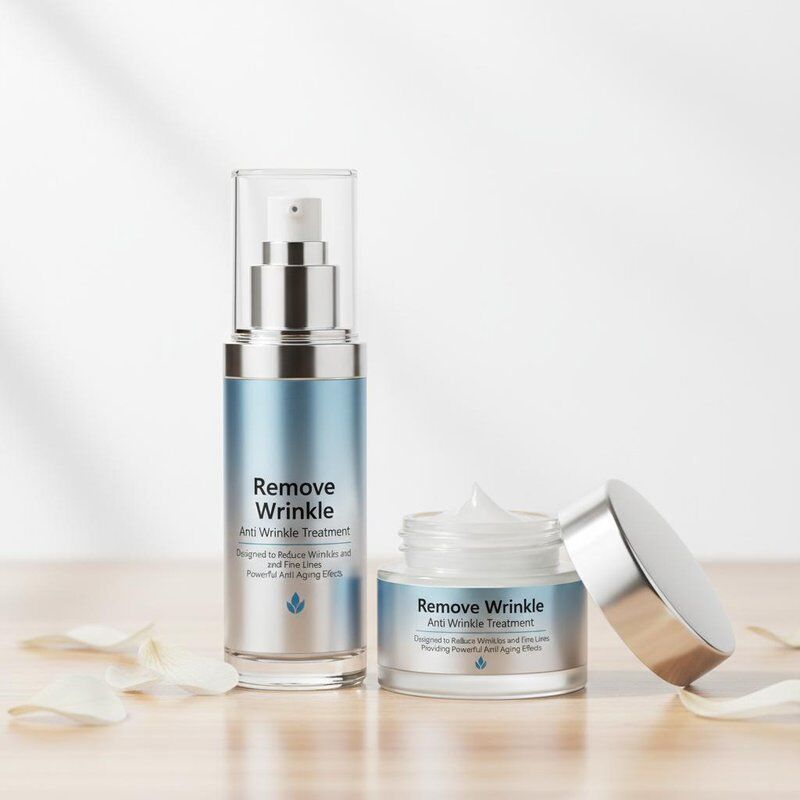 Entfernen Sie Falten Anti-Fallbehandlung zur Verringerung von Falten und feinen Linien mit starken Anti-Aging-Effekten