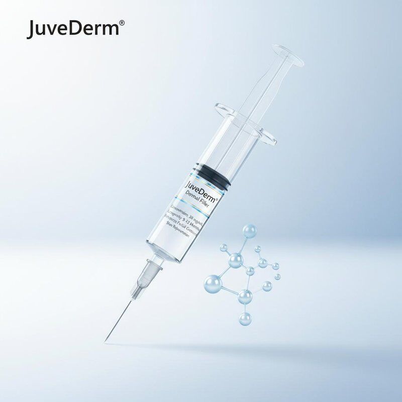 Plastische Chirurgie Juvederm Dermal Filler Konzentration 20mgMl Langlebigkeit 9-12 Monate Geeignet zur Verbesserung der Gesichtskonturen und der Hautverjüngung