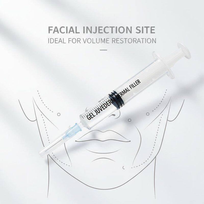 Gel Juvederm Dermal Filler 1 ml Spritze Gesichtsstelle Ideal für Gesichtsverjüngung und Volumenwiederherstellung