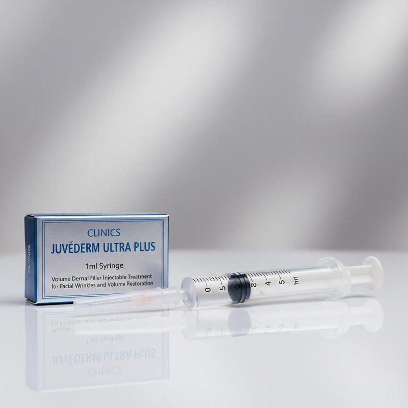 Kliniken Juvederm Ultra Plus Filler 1 ml Spritze Volumen Dermalfiller Injektionsmittel Behandlung von Gesichtsfalten und Volumenwiederherstellung