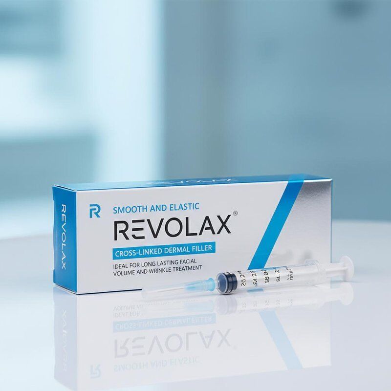 Glatter und elastischer Revolax-Füllstoff für die Haut, ideal für die langfristige Behandlung von Gesichtsvolumen und Falten