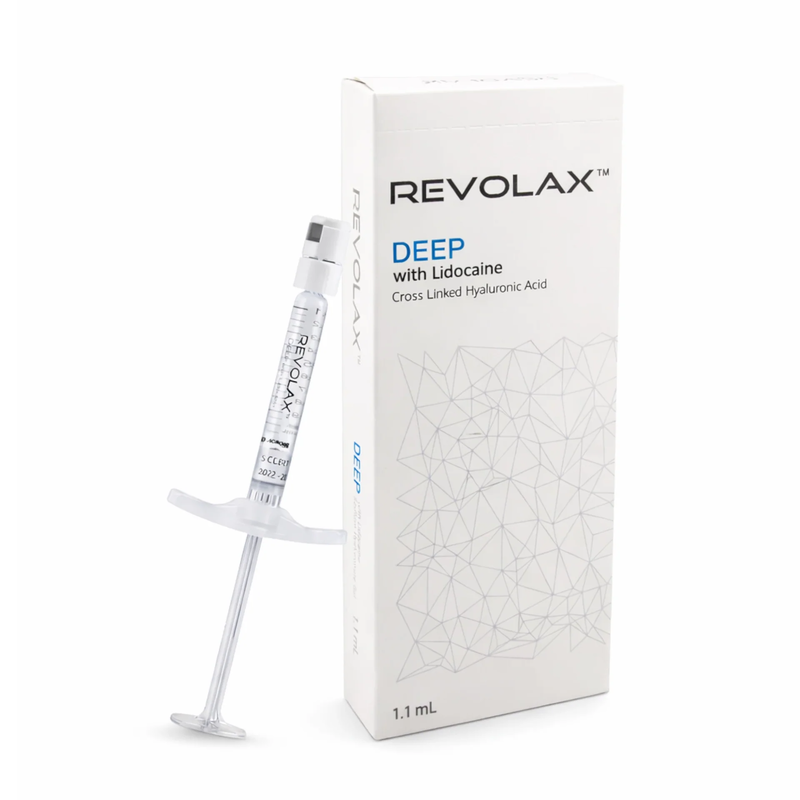 Revolax Dermal Filler Fine Deep Sub Q Konzentration 20 mg pro ml Injektionsmittel zur Behandlung tiefer Gesichtsasymmetrien und Falten vor dem Einfrieren schützen