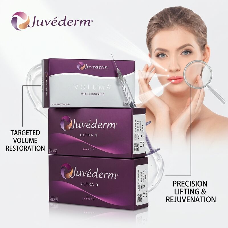 Juvederm Ultra 4 Chin Filler Hyaluronsäure Hautfiller für Kieferkontur 24 mg/ml