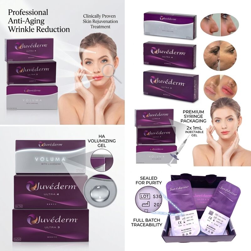 Juvederm Voluma Cheek Filler Kreuzverknüpfte Hyaluronsäure Hautfiller für Volumenlifting im Mittelfall